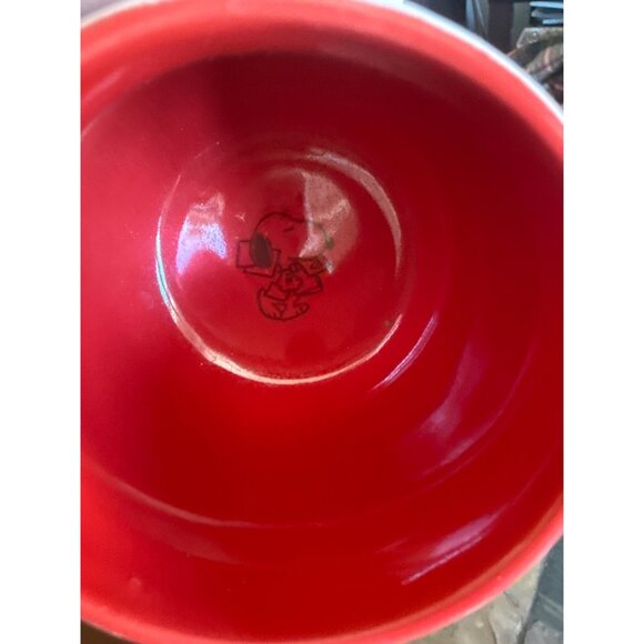 Peanuts Snoopy "You Are So Loved" Ceramic Mug Red & White Dishwasher & Microwave - Picture 2 of 5